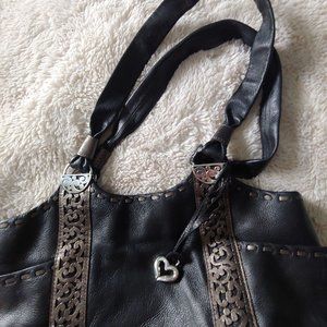 BRIGHTON Black leather style H41293 Handbag